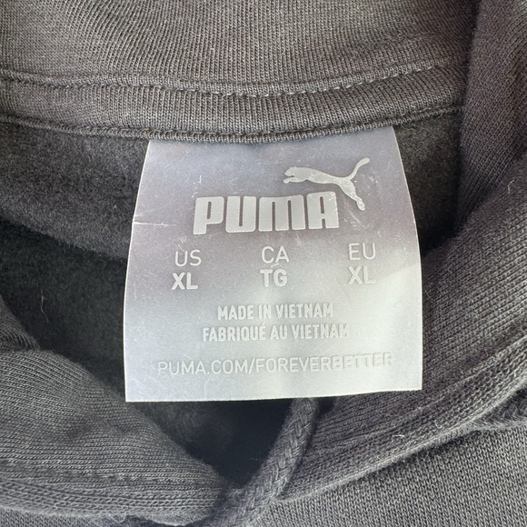 Puma Hoops‎ Posterize 2.0 Sleeveless Hoodie Men's XL Black - Picture 4 of 10